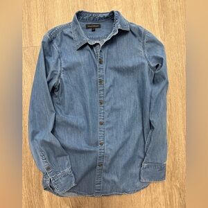 Banana Republic Classic Blue Denim Shirt